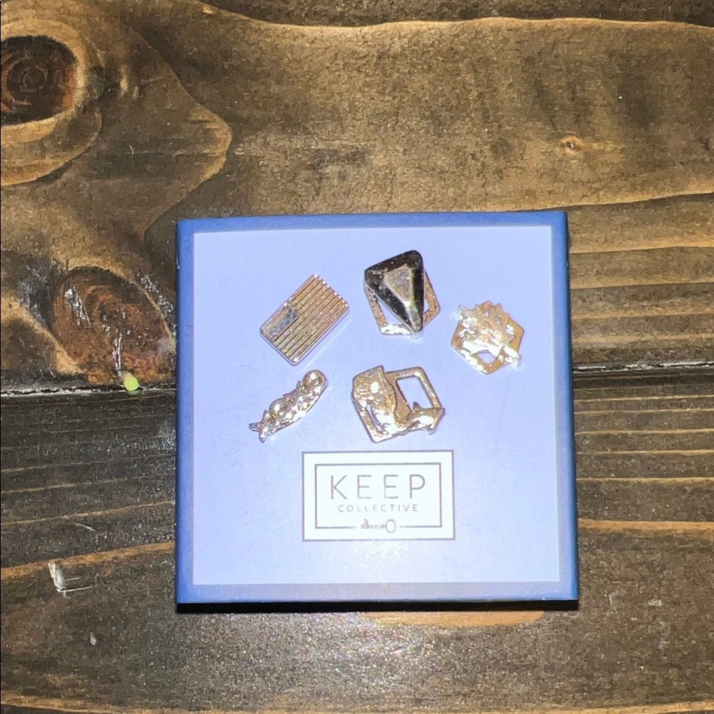 KEEP Collective Silver Charm Lot